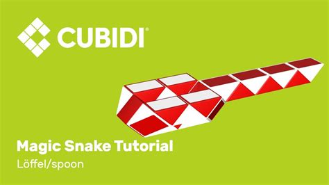 Cubidi magic snake tutorial